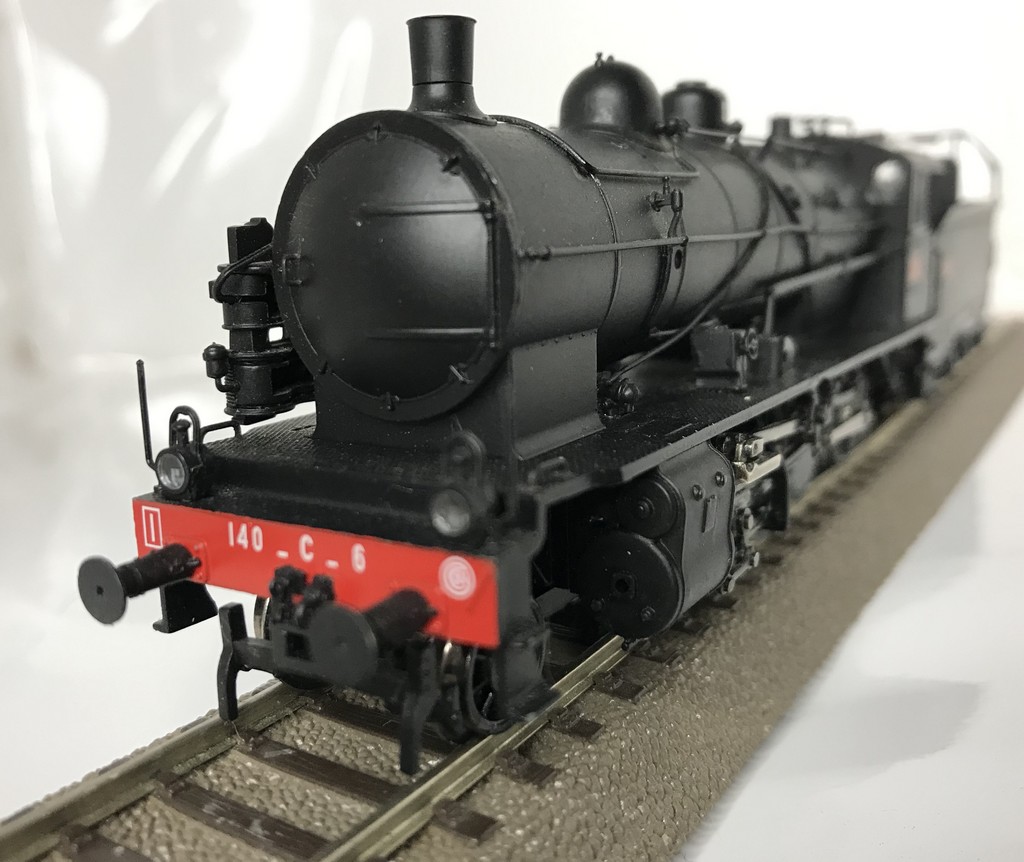 Vends HO loco vapeur SNCF 140 C 6 noire Liliput digitale sonore en