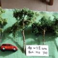 arbres miniatues HO