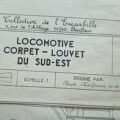 Plan Locomotive CORPET LOUVET