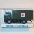 3094 RIETZE Miniature Camion Militaire Sanitaire Iveco