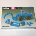 3100 KIBRI HO Maquette Tractopelle Bleue