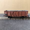 Wagon tombereau 2 essieux de la DB. Type Om 21. Epoque III. Marque BRAWA. Référence 48405.
