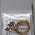 4 Sets de 3 doubles LED blanches VIESSMANN (6018)