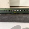 Voiture SNCF, grandes lignes est métallique, mixte première seconde, couchettes. A2.1/2 c B5 c. Epoque IV. Marque ROCO.
