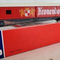 JOUEF 6731 - Wagon à bogies KRONENBOURG - , attelages à élongation, Bogies dernière génération
