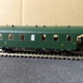 Voiture voyageurs SNCF "boite à tonnerre" B 6 tmfp n° 17934. Epoque III. Marque BRAWA , référence 46717.