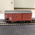 Wagon couvert type Gms 30 de la DB. Epoque III. Marque BRAWA , référence 45901