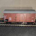 wagon couvert type Gmrhs 30 du réseau SAAR (SNCF/DB) n° 22019. Epoque III. Marque BRAWA .