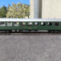 Voiture type RIC lourd des CFF, C9 n° 5296, époque III. Marque ROCO, référence 45915.