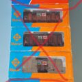 2 wagons Gbs Sernam Roco 46444 HO SNCF