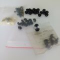 Lot attelages et essieux neufs pour ancienne marque Hornby Acho Meccano