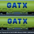 wagons céréaliers Tagnpps 95 m3 GATX NME