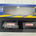 REE MODELES coffret 2 wagons céréaliers STORIONE WB-017 NEUF