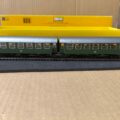 Couplage de deux voitures de la DB, type umbau à 3 essieux B3yg n° 86123 et 86136. Epoque III. Marque BRAWA, référence 46303