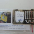 Plaques pour CC 14166 Jouef SMD Productions