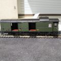 Fourgon pour trains de voyageurs SNCF, ex DRG, n° Dmp 19996. Marque ROCO