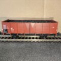 Wagon tombereau de la DB à 2 essieux type Om 12, n° 714 327 , époque III. Marque FLEISCHMANN.