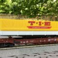 Roco - Wagon poche DB avec 1 remorque "T.I.E" - 46432