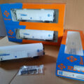 Lot 3 wagons couverts à 2 essieux "INTERFRIGO" SNCF Ep. 4 - ROCO réf. 46442 (HO)