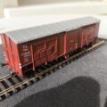 Wagon couvert type FF des FS .ROCO référence 76595. Epoque III.