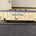 Wagon réfrigérant uic INTERFRIGO de la DB . Epoque III. Marque BRAWA , référence 2048.