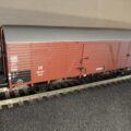 Wagon couvert type Glr 22 de la DB. Epoque III. Marque BRAWA , référence 48697