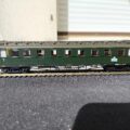 Voiture de la DB type Pr 08, C81/2 à lanterneau. Marque FLEISCHMANN, référence 5083. Pour AL ou SNCF.