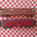 Vends un lot de 5 wagons Apocopa, Jouef, Roco en HO