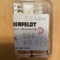 Set de 2 pantograühes neufs Sommerfeldt 934 pour BB1500 et BB4100