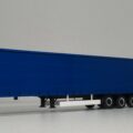 Herpa - Remorque bachée bleue