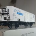3x beaux wagons frigo HO FS SNCF détaillés avec roues fines