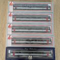 5 voitures Corail TER Alsace Lima HO