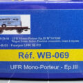 Wagon UFR Mono-porteur REE - Epoque III - Ref WB069