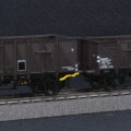 lot de 4 wagons OCEM 19/29 tombereaux LS Models époque III, ref. 30 250
