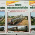 Lot Hors séries ''Le Train'' Les voitures métalliques/Métallisées...