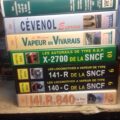 7 cassettes ferroviaires en VHS