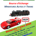 Bourse de miniatures Autos et Trains