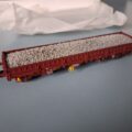 Wagon Remms chargé de ballast Jouef HJ6075 SNCF