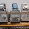 SAI BREKINA lot de 3 fourgonnettes 2CV AZ 1961