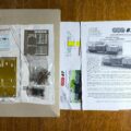 kit du fourgon truck nord pour train "flèche d'or", marque RIVAROSSI. AMF 87 référence 122 met. Epoque III. Version modernisée SNCF.