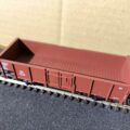 Wagon tombereau à 2 essieux de la DB, Omm 55 n° 887 143 Epoque III Marque MARKLIN