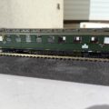 Voiture de la DB, type Pr 08, B3C5 à lanterneau n°014 738. Marque FLEISCHMANN, référence 5082.