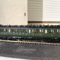 Voitures à portières latérales SNCF "ex armistice" réseaux AL, EST, NORD, PO et PLM, type tyf C9, n°13148, époque III.