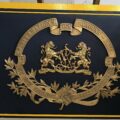 Emblème complet CIWL en bronze