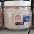 5 Pots 250cc de sable à décor dont 4 ABE et 1 POLAK