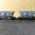 Wagons trémie 2 essieux EDF. DENAIN-ANZIN, n° SVw 521600.Marque JOUEF, référence HJ 6124.