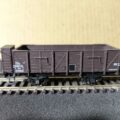 Wagon tombereau ocem 19 n° 770623, bois , vigie, époque III. Marque REE, référence WB 830.
