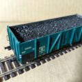 Wagon tombereau de la SNCB type 1221b, Epoque III, n° 408404, marque ROCO.
