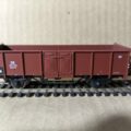 Wagon tombereau de la DB type uic, Epoque III, Omm 54 n° 870 756, marque ROCO.