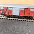 Wagon couvert type uic, K4 des CFF, n° 47288, époque III. Marque FLEISCHMANN, réf 531601.